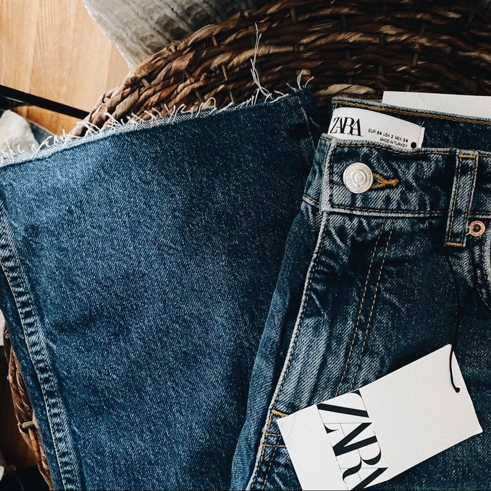 ZARA 90s full length denim
